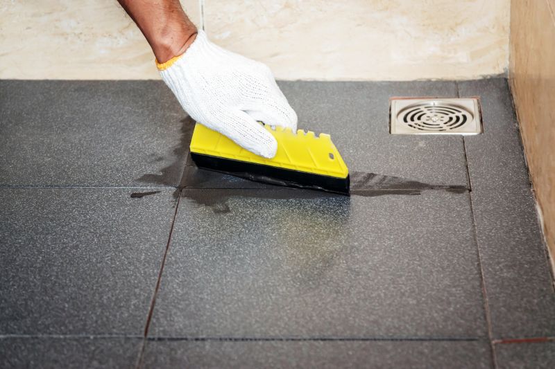 shower grout repair