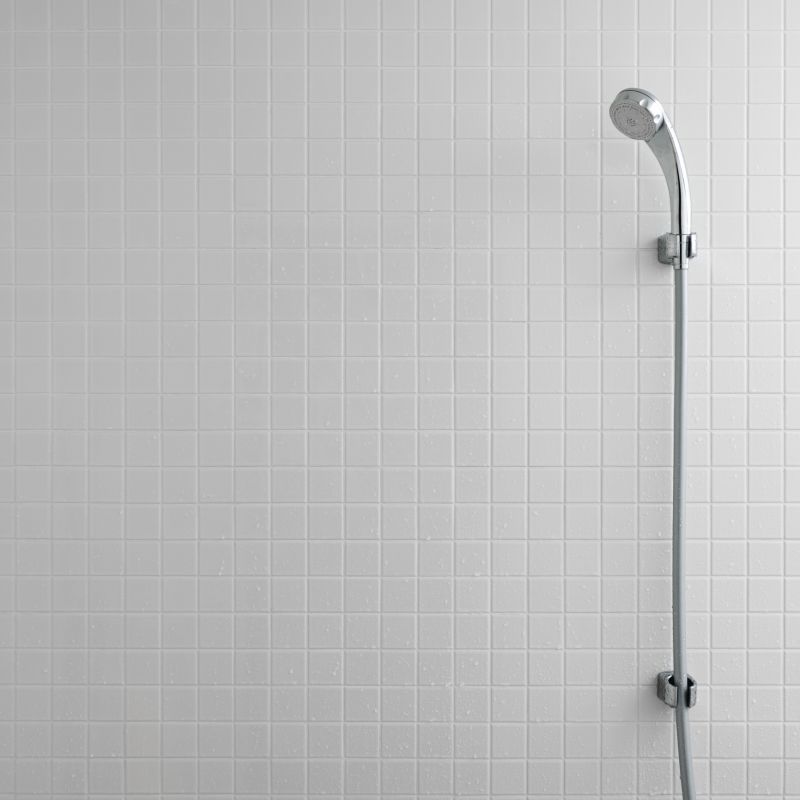 Shower with Fresh Grout