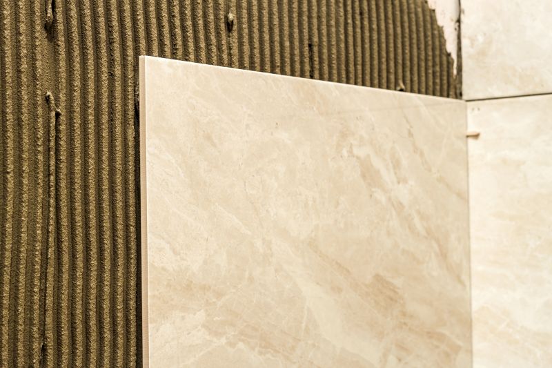 Kitchen Floor Tile Setup