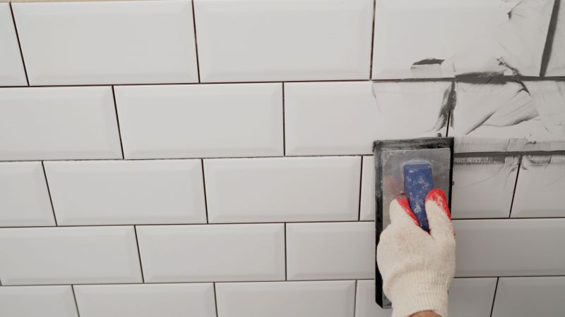 shower grout repair